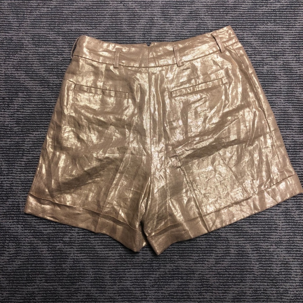NWT Black Label Ralph Lauren Linen Shorts sz 2 - Picture 7 of 7